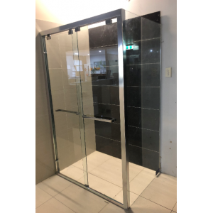 Marini Semi-Frameless L Shape Sliding Door (1300-1410) Wide * 850 * 1950H